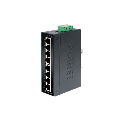 ISW-801T IP30 Industrial Fast Ethernet Switch 8-Port 10/100Base-TX (-40 ~ 75C)