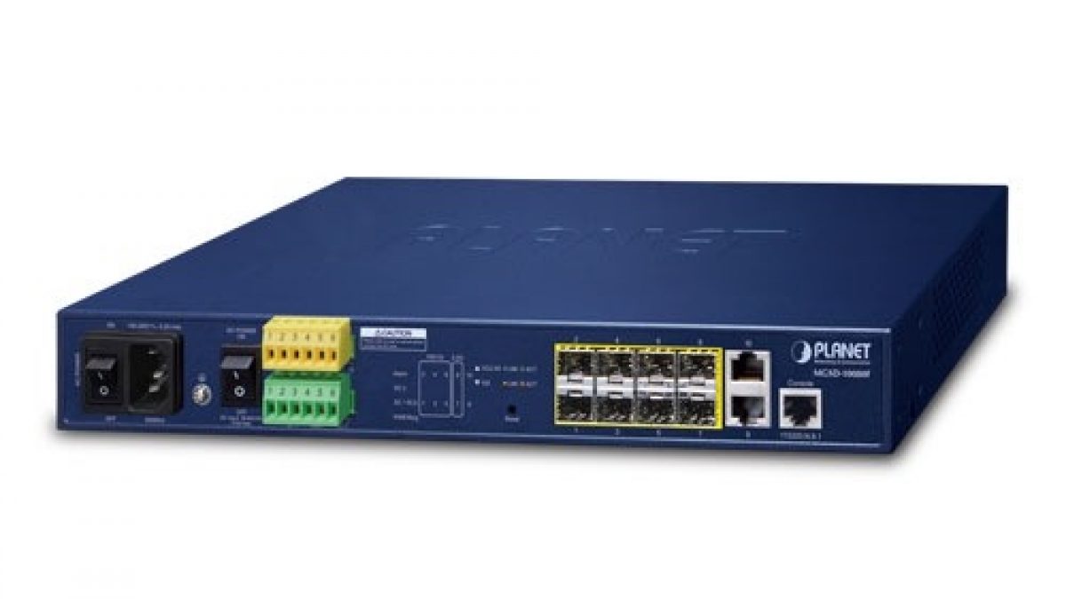 MGSW-24160F - Planet 16 Port Fibre Switch with 8 Port Ethernet Metro Switch  - EQL Networks and Security