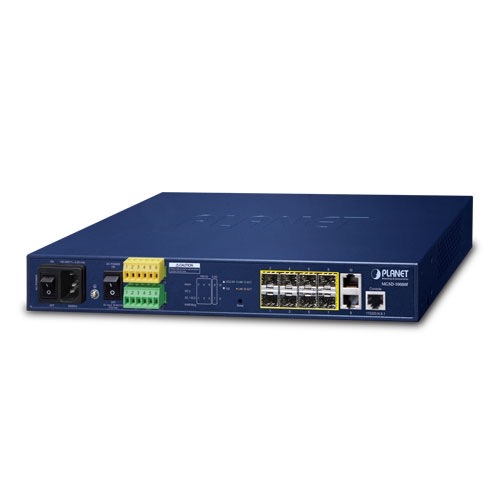 MGSD-10080F 6-Port 100/1000X SFP + 2-Port 1G/2.5G SFP + 2-Port 10/100/1000T Managed Metro Ethernet Switch