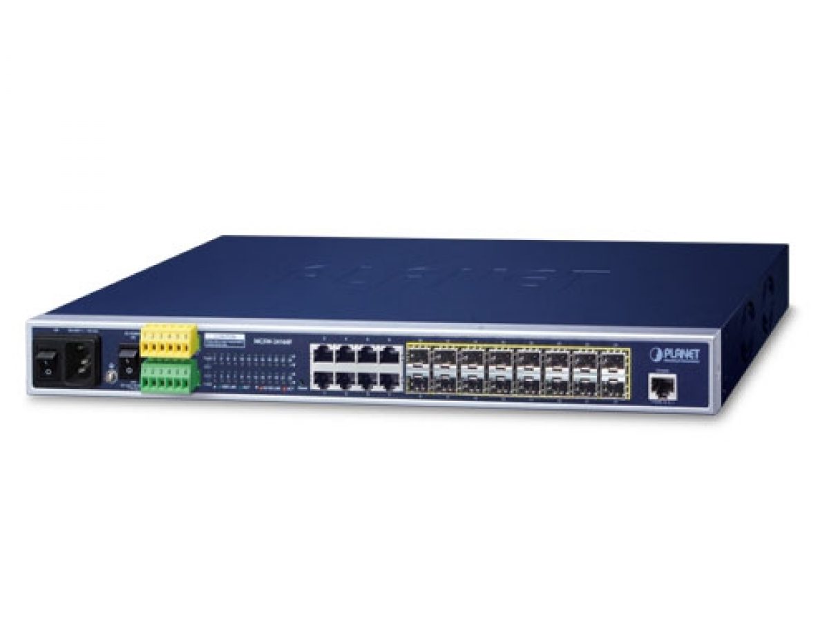 Switch Gigabit Ethernet L2+ à 18 Ports, 16x Gigabit RJ45 et 2x Uplinks SFP  1Gb, Puce Broadcom, Sans Ventilateur, S3100-16TF -  France