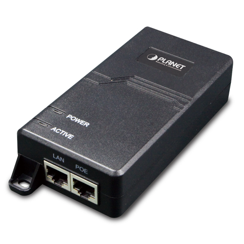 POE-163 IEEE 802.3at Gigabit High PoE Injector (30W, Mid-Span, Integrated)
