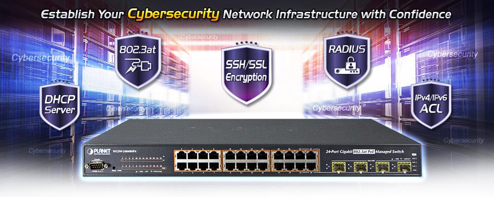 WGSW-24040HP Cybersecurity Features