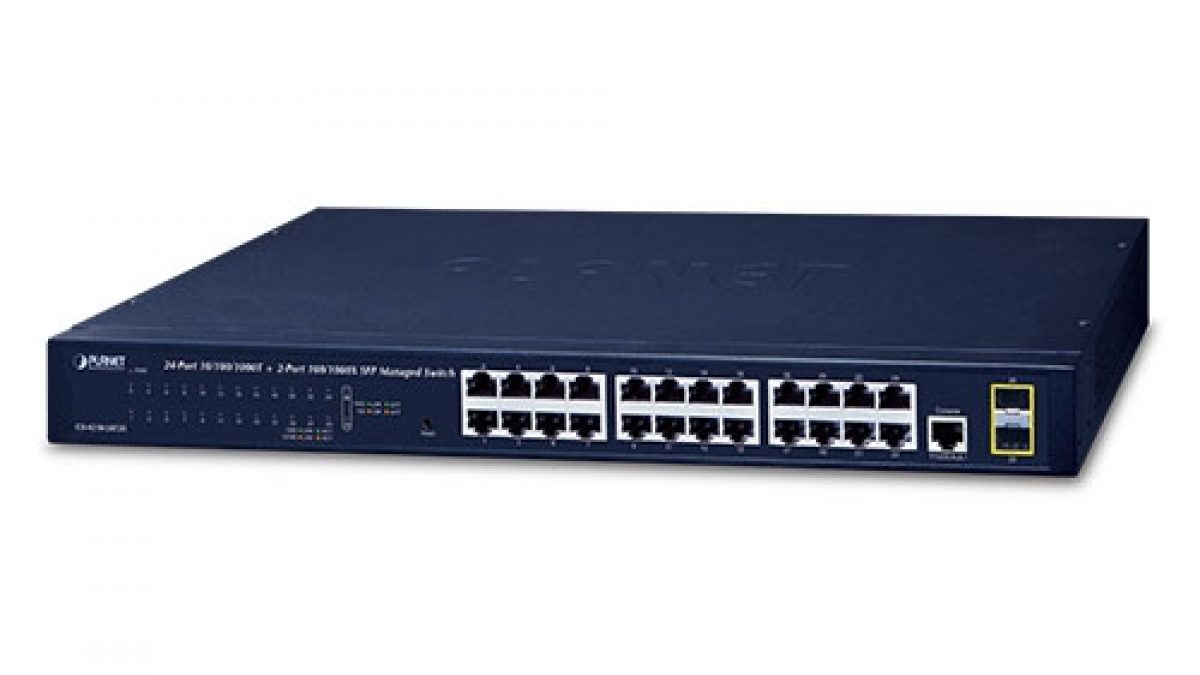 Planet GS-4210-24T2S 24-Port Layer 2 Managed Gigabit Ethernet Switch W/2  SFP Interfaces