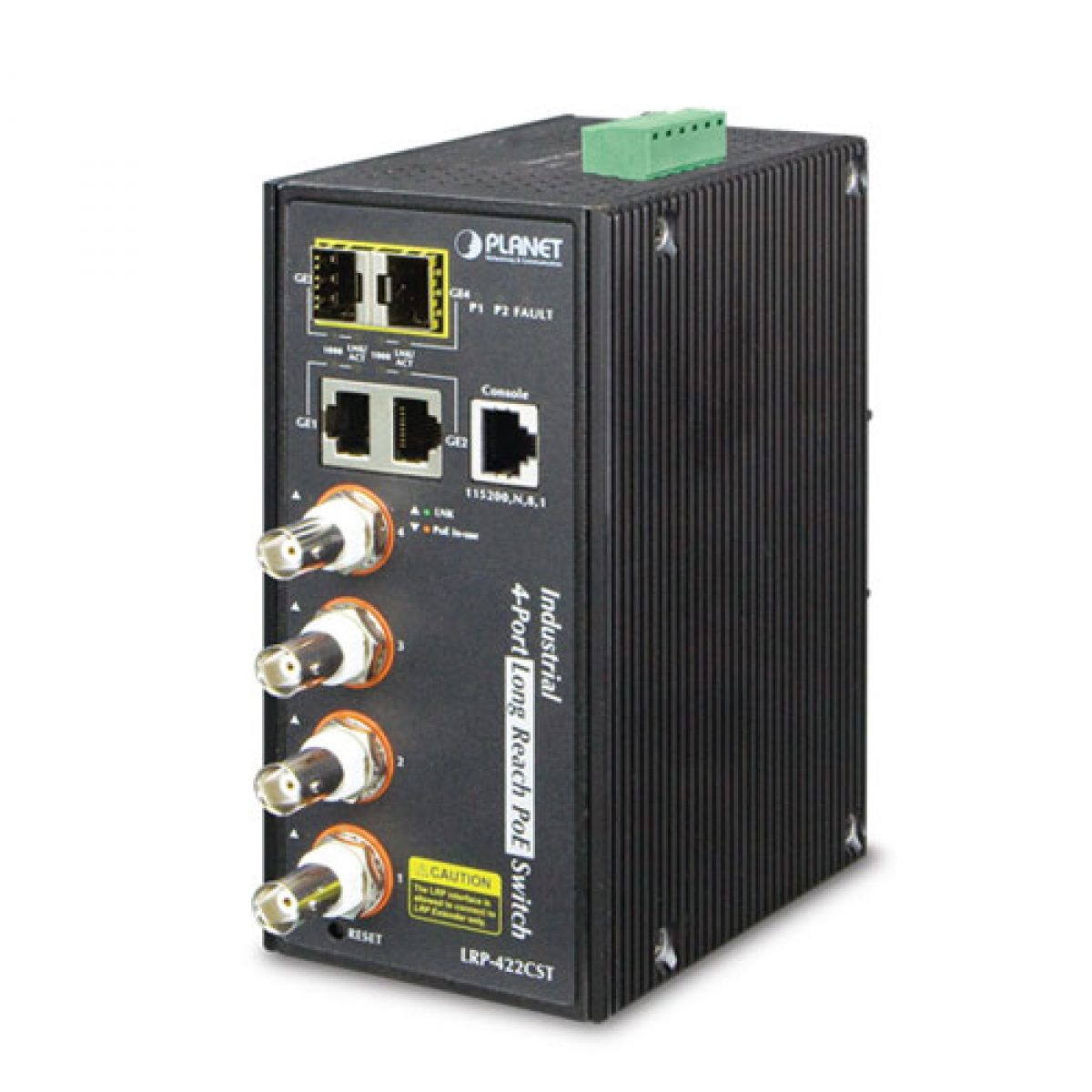 Ethernet Switch Kit with 4 Port BNC and 1 Port RJ45