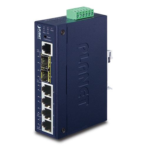 IGS-5225-4T2S Industrial L2+ 4-Port 10/100/1000T + 2-Port 100/1000X SFP Managed Switch
