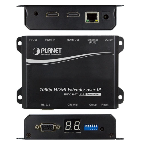 IHD-210PT HDMI Extender all sides