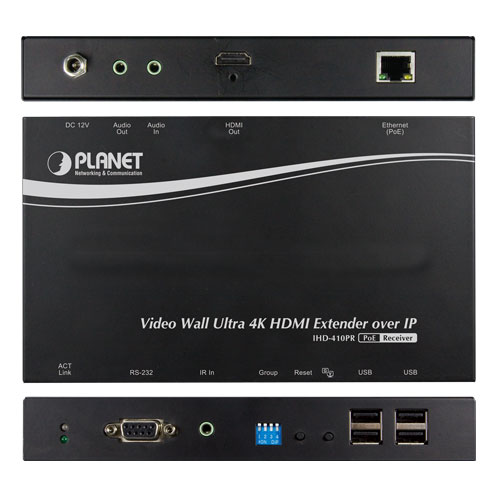 IHD-410PR HDMI Extender all sides