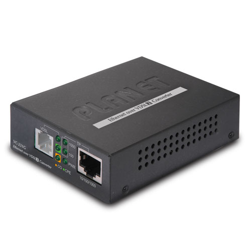 VC-231G 1-Port 10/100/1000T Ethernet to VDSL2 Bridge (30a profile w/ G.vectoring)