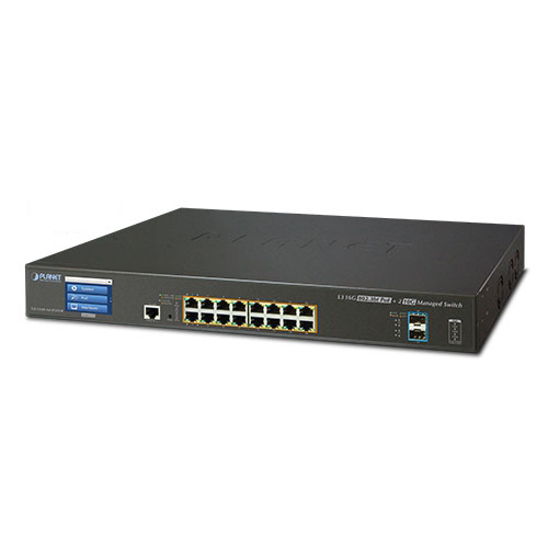 GS-5220-16UP2XV PoE Switch