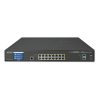 GS-5220-16UP2XVR PoE Switch Front