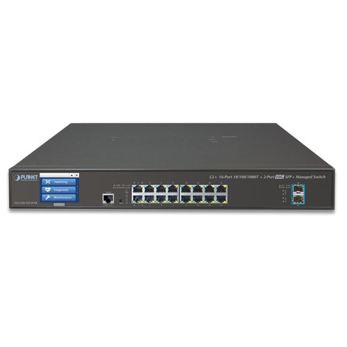 GS-5220-16T2XVR Switch front