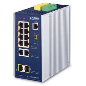 IGS-5225-8P2T2S Industrial PoE Switch