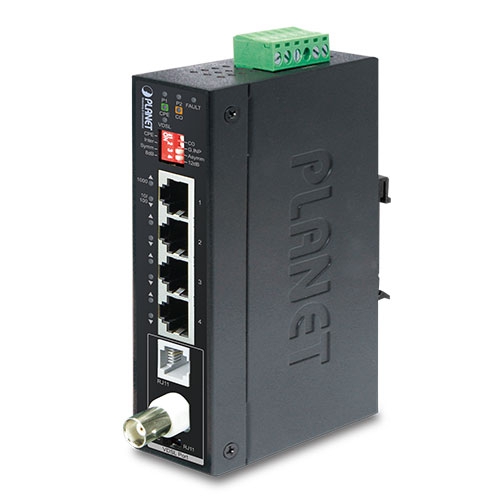 IVC-234GT 1-Port BNC/RJ11 to 4-Port Gigabit Ethernet Extender