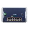 WGS-4215-16P2S Wall PoE Switch Front