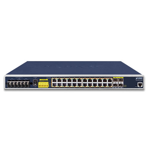 IGS-6325-24P4S Industrial PoE Switch Front