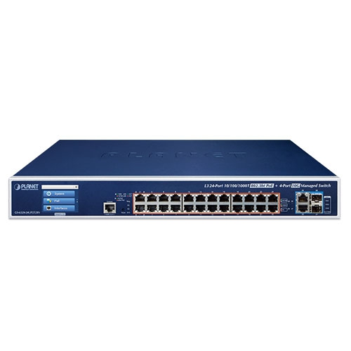 32-Port L3 Fully Managed 10Gbase-T Switch with 40G Uplinks -  Europe
