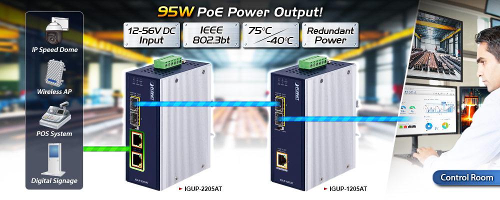 IGUP-Series Industrial Media Converters