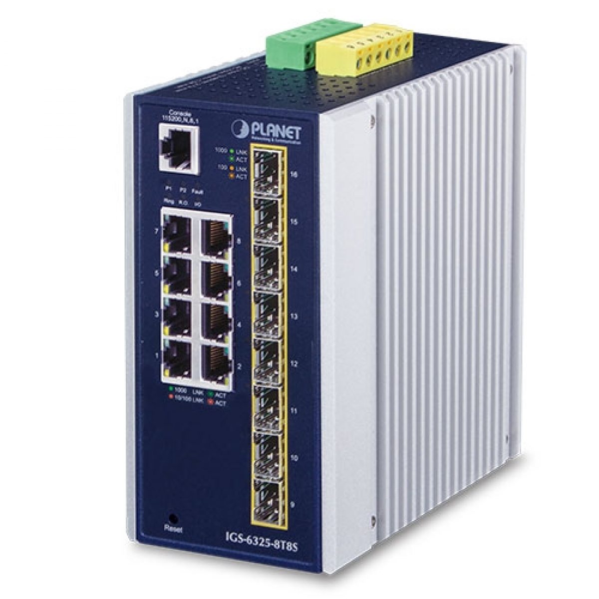 Switch Ethernet L2+ à 8 Ports, 8x Multi-RJ45 Gigabit 100M/1000M/2,5G, avec  4x SFP+ Liaisons Montantes 10Gb, S3200-8MG4S -  France