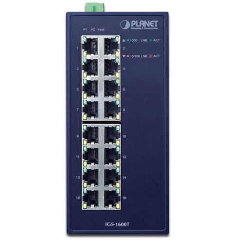 IGS-1600T Industrial Switch Front