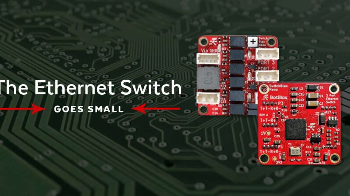 SwitchBlox Nano - Micro Ethernet Switch 3 Port Network Switch