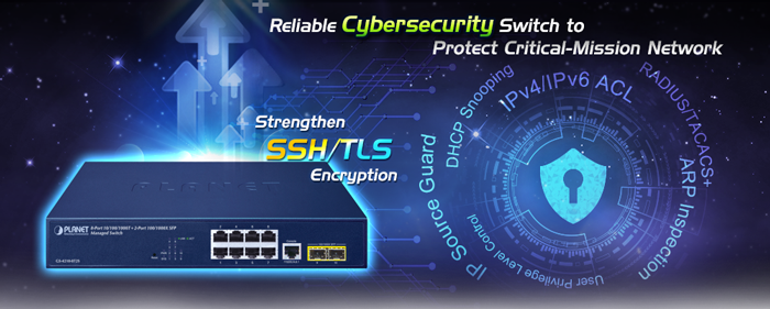 GS-4210-8T2S Cybersecurity