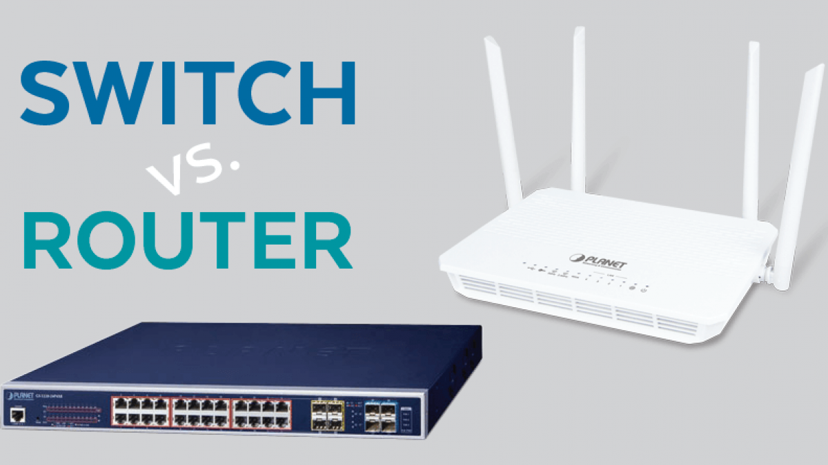 Slumkvarter Mechanics vurdere Switch vs. Router: What is the Difference?