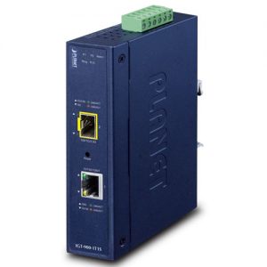 IGT-900-1T1S Industrial 1-Port 10/100/1000T + 1-Port 100/1000/2500X SFP Managed Media Converter