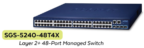 SGS-5240-28T4X Layer 2 Switch