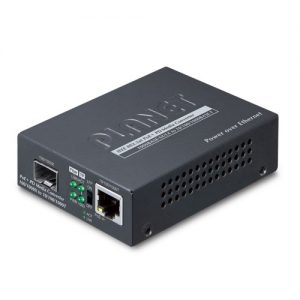 GT-805A-PD 802.3at PoE+ PD 10/100/1000BASE-T to 100/1000BASE-X SFP Media Converter