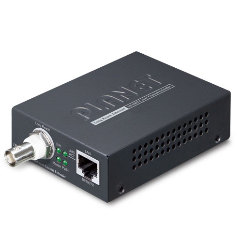 LRE-101C 1-Port 10/100TX over Coaxial Long Reach Ethernet Extender