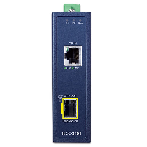 IECC-210T Industrial EtherCAT front