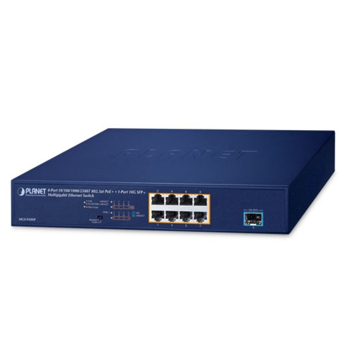 Managed 2.5Gbps Poe Switch With 4 10/100/1000/2500M RJ45 PoE+ Ports And 1