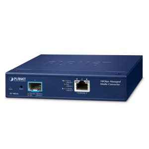 XT-905A 1-Port 10G/5G/2.5G/1G/100BASE-T + 1-Port 10G/1GBASE-X SFP+ Managed Media Converter