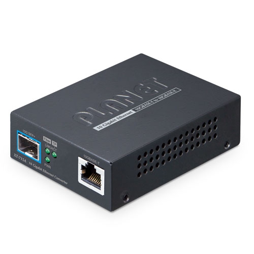 XT-715A 10GBASE-T to 10GBASE-X SFP+ Media Converter