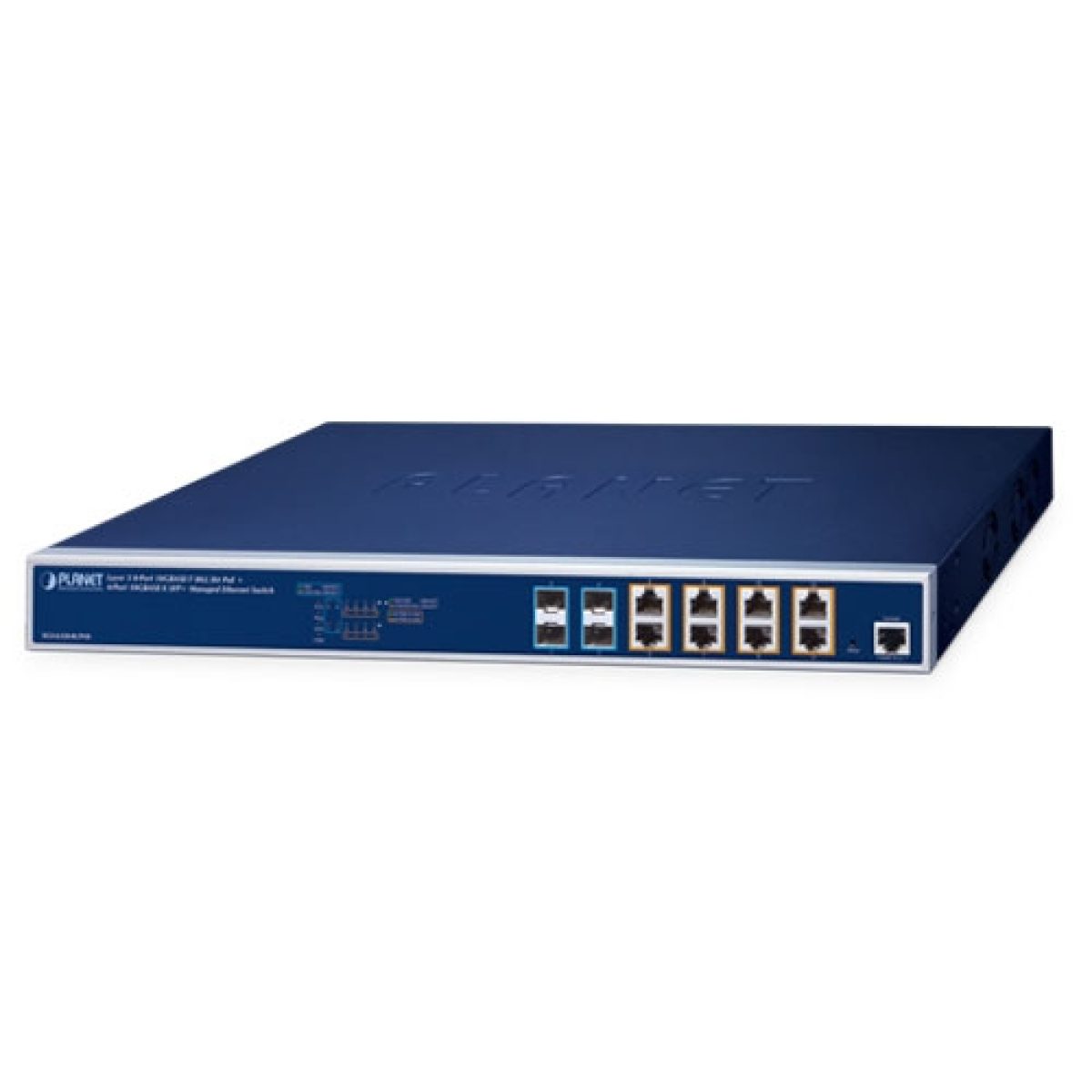 10gbe L2 Managed Switch - 8x 10gbps Poe+ Ports, Vlan Support, 160g