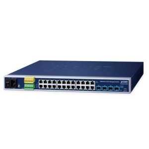 IGS-R4215-24T4X Industrial L2/L4 24-Port 10/100/1000T + 4-Port 10G SFP+ Managed Ethernet Switch