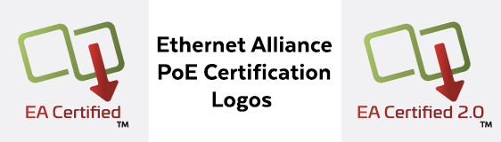Ethernet Alliance PoE Certification Logo