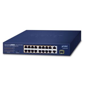 ルーター・ネットワーク機器 PLANET 8-Port 10/100/1000 PoE Switch WGS-804HPT Industrial 8-Port 10/100/1000T Wall-mount Managed
