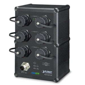 IGS-5227-6T Industrial IP67-rated 6-Port 10/100/1000T Managed Ethernet Switch (-40~75C)