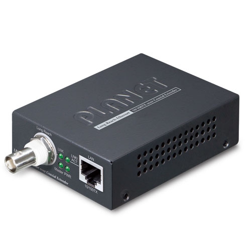 LRE-101C 1-Port 10/100TX over Coaxial Long Reach Ethernet