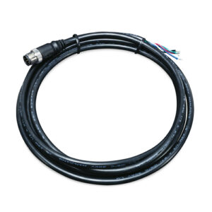 CB-M12A5MF-120 M12 A-Coded 5-Pin Male to bare end I/O cable, 1.2 meters