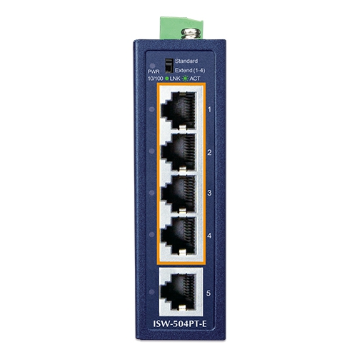 ISW-504PT-E Industrial Ethernet Switch | Planet Technology