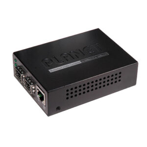 FT-1205A 1-Port 10/100TX - 2-Port 100Base-FX Switch/Redundant Media Converter (SFP)