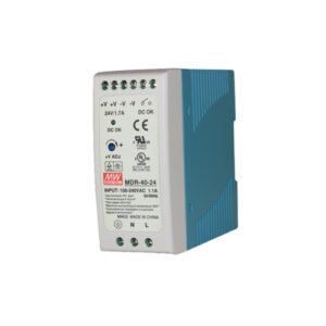 PWR-40-24 24V, 40W Din-Rail Power Supply (MDR-40-24) - slim type