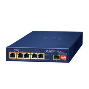 BSP-115HP-5A 5-Port Hybrid PoE Solar PoE Switch with 1-Port 1000X SFP