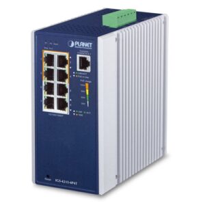 IGS-4215-4P4T Industrial 4-Port 10/100/1000T 802.3at PoE + 4-Port 10/100/1000T Managed Switch