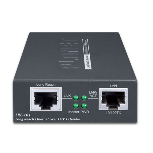 LRE-101 1-Port 10/100TX over UTP Long Reach Ethernet Extender