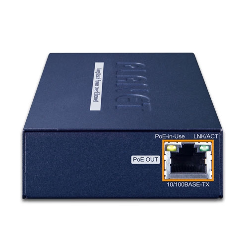 LRP-101CE 1-Port Long Reach PoE over Coaxial Extender - Planet
