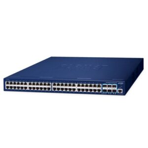 SGS-6341-48T6X L3 48-Port 10/100/1000T + 6-Port 10G SFP+ Stackable Managed Switch